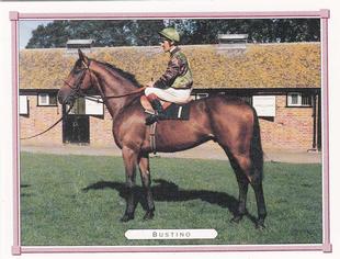2000 GDS Cards Great Racehorses of Our Time #14 Bustino Front